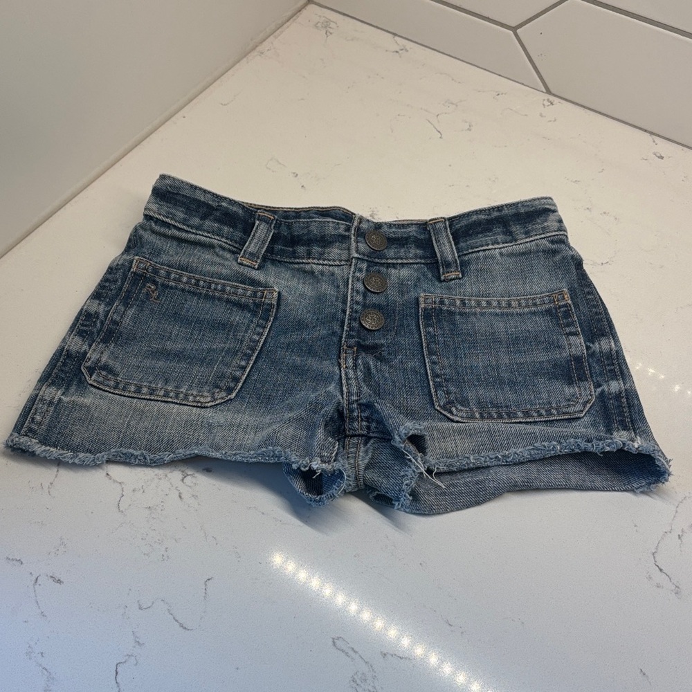 Ralph Lauren Blue Jean Shorts girls size 6